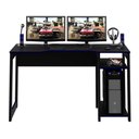 Ver imagem 7 de Mesa Gamer Porta Cpu Preto e Azul Tecnomobili