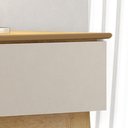 Ver imagem 4 de Aparador para Sala de Estar Ambiente Bellíssima Off White Cinamomo - Valdemóveis