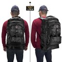 Ver imagem 6 de Mochila para Viagem 50l Acampamento Trilha Semi Impermeável