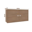 Ver imagem 4 de Armário Suspenso Cozinha 2 Portas Montana Sol Shop Jm