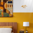 Ver imagem 5 de Quadro Peixes Golfinho Madeira Maciça Decorativo Envernizado