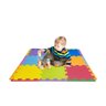 Kit 12 Peças Tatame Infantil Tapete Eva criança bebê Infantil 50x50x1cm - 1