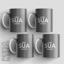 Ver imagem 1 de Personalizável - Caneca - 4 peças É DeCoração Canecas Premium