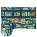 Ver imagem 3 de Tapete Infantil Brisa 100cm X 130cm Pista Kapazi