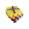 Kit 8 Pçs Tapete emborrachado De Eva Tatame bebê Infantil 50x50x1cm - 3