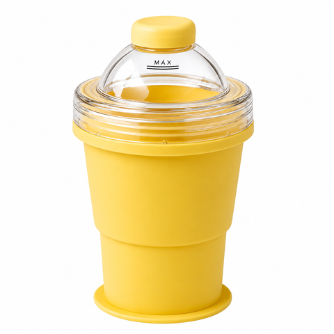 Copo de Hóquei Dobrável de Silicone com Forma para Esfera de