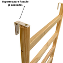 Ver imagem 2 de Treliça Bastão para Jardim Vertical, Vasos e Plantas - Madeira Pinus - 100 X 45 Cm