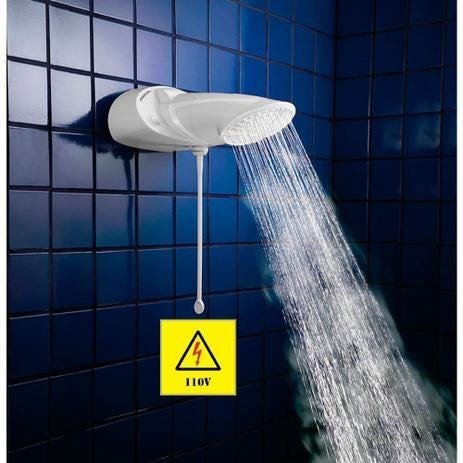 Ducha TopJET TURBO - Eletronica 127v - 5500w - 2