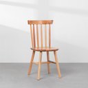 Ver mais imagens de Conjunto Mesa Mia 1,20x80m com 4 Cadeiras Mia – Natural Móveis Deiss
