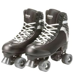 Patins Roller Skate Infantil 4 Rodas Clássico Ajustável Preto - 35/38 - 1