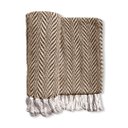 Ver imagem 2 de Manta p/ Sofá - Pinheiro - 3 Lugares - 1,45m x 1,95m - Marrom - Gouvea Textil