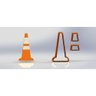 Cortador Carros Cone Tamanho 5cm - 1