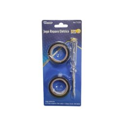 JOGO DE REPARO ELETRICO COM CHAVE E 2 FITA ISOLANTE 5M T-220 - 1
