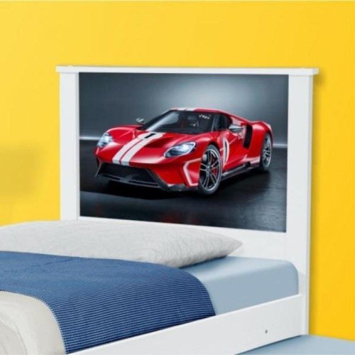 Cama Carro De Corrida Joy Vermelho Infantil - WebContinental