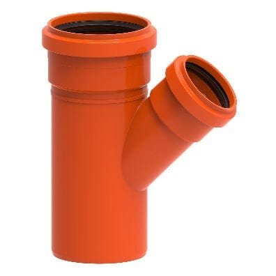 Junção Simples para Esgoto de PVC Dn 150mm Redux Tigre - 1