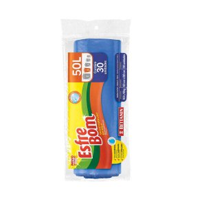 Saco de lixo Esfrebom 50L 30 unidades BT307 Bettanin