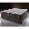 Cama Box Queen Marrom + Colchão Molas Ensacadas Orlando 158x198x67cm - 2