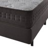 Cama Box Queen Marrom + Colchão Molas Ensacadas Orlando 158x198x67cm - 5