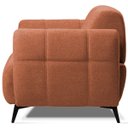 Ver imagem 5 de Poltrona para Sala e Escritório Decorativa Pés Metal Kania Linho Terracota