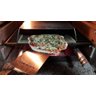 KIT Forno Para Assar Pizza Na Churrasqueira + Pá de Madeira + Espátula de Inox + Capa Protetora - 11