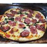 KIT Forno Para Assar Pizza Na Churrasqueira + Pá de Madeira + Espátula de Inox + Capa Protetora - 12