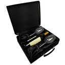 Ver imagem 1 de Maleta Preta Ecológica com 2 Taças para Vinho