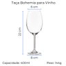 Maleta Preta Ecológica com 2 Taças para Vinho - 2
