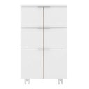 Ver imagem 4 de Gaveteiro 3 Gavetas Cubic Branco Fosco - Caemmun