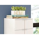 Ver mais imagens de Gaveteiro 3 Gavetas Cubic Branco Fosco - Caemmun
