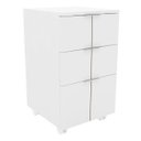 Ver imagem 3 de Gaveteiro 3 Gavetas Cubic Branco Fosco - Caemmun