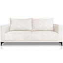Ver imagem 1 de Sofa Nori 2 Lugares Pes de Ferro 180cm Linho Boucle 3300 Ezz 3300