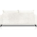 Ver imagem 6 de Sofa Nori 2 Lugares Pes de Ferro 180cm Linho Boucle 3300 Ezz 3300