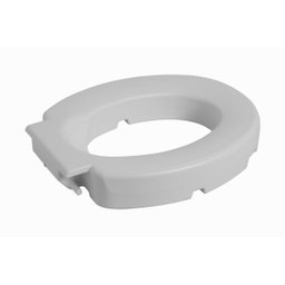 Assento Sanitário Elevado Almofadado Oval Astra - 4