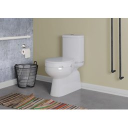 Assento Sanitário Elevado Almofadado Oval Astra - 3