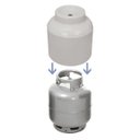 Ver imagem 2 de Capa para Botijão de Gás Plástico Preto Astra