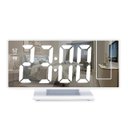 Ver imagem 2 de Relógio Despertador Digital LED com Espelho, Projeção de Hora