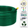 Mangueira de Jardim 50m Slim com Esguicho Reforçada Premium:verde - 2