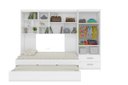 Ver imagem 7 de Quarto Infantil Completo Chiara Branco Brilho - Phoenix Baby