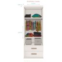 Ver imagem 2 de Quarto Infantil Completo Chiara Branco Brilho - Phoenix Baby