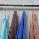 Ver imagem 7 de Kit 24 Ganchos Multiuso para Barra Toalha Utensílios Cromado Organizador Aço Cozinha Roupas