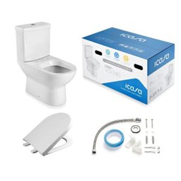 Kit Bacia Acoplada (IP61 IC46 Kit) Vesúvio Branco Icasa - 1