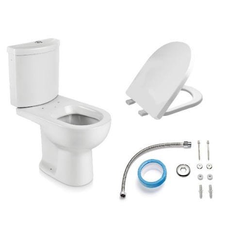 Kit Bacia Acoplada (ip91 Ic94 Kit) Luna Speciale Branco Icasa - 1