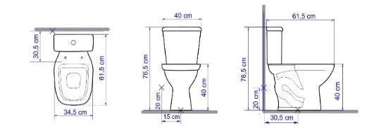 Kit Bacia Acoplada (ip91 Ic94 Kit) Luna Speciale Branco Icasa - 2