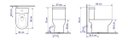 Ver imagem 2 de Kit Bacia Acoplada (bac1 Ic46 Kit) Mariana Branco Icasa
