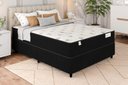 Ver imagem 1 de Colchão Casal Smart Classic Preto (138x188x22) - Molas Ensacadas - Plumatex