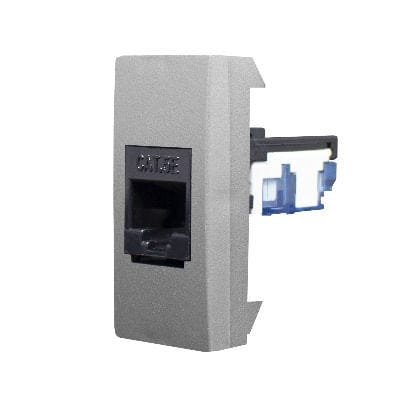 Módulo RJ45 CAT 5E Inova Pro Class Titanium Alumbra - 1