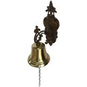 Ver imagem 4 de Campainha Sineta Dourado Feita em Estanho e Bronze Artesanal