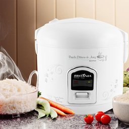 Panela de Arroz Elétrica Pa10 Prime 700w Britânia Função Cozinhar e Aquecimento com Acessórios - 6