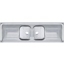 Ver imagem 1 de Pia Dupla em Inox Bella 200x56x145cm Franke