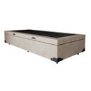 Ver imagem 3 de Base Box Baú Solteirão Belos Sonhos Suede Bege 49x96x203